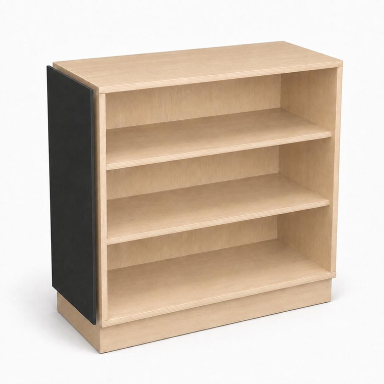 Materialschrank mit Maltafel Florenz mit 2 Einlegeböden