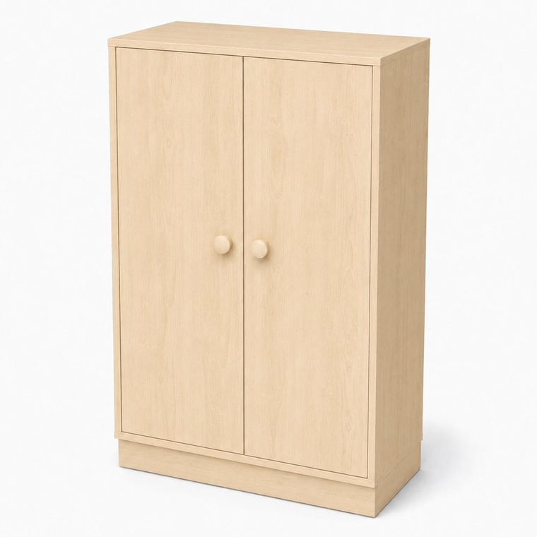 Materialschrank mit Tür Linz 
B 80 H 130 cm mit 3 Einlegeböden